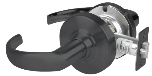 Picture of Schlage ALX10 SPA Grade 2 Passage Cylindrical Lock with Field Selectable Vandlgard, Sparta Lever