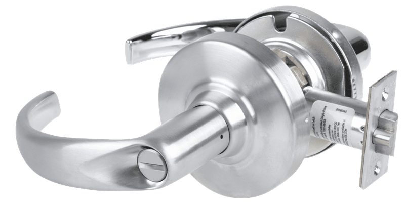 Picture of Schlage ALX40 SPA Grade 2 Privacy Cylindrical Lock with Field Selectable Vandlgard, Sparta Lever