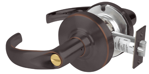 Picture of Schlage ALX40 SPA Grade 2 Privacy Cylindrical Lock with Field Selectable Vandlgard, Sparta Lever