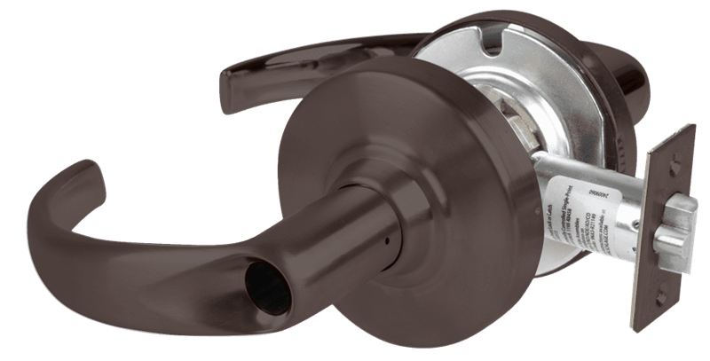 Picture of Schlage ALX50L SPA Grade 2 Office Cylindrical Lock with Field Selectable Vandlgard, Sparta Lever, Conventional Less Cylinder