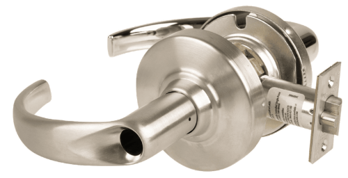 Picture of Schlage ALX50L SPA Grade 2 Office Cylindrical Lock with Field Selectable Vandlgard, Sparta Lever, Conventional Less Cylinder