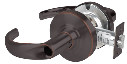 Picture of Schlage ALX50L SPA Grade 2 Office Cylindrical Lock with Field Selectable Vandlgard, Sparta Lever, Conventional Less Cylinder