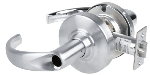 Picture of Schlage ALX70L SPA Grade 2 Classroom Cylindrical Lock with Field Selectable Vandlgard, Sparta Lever, Conventional Less Cylinder