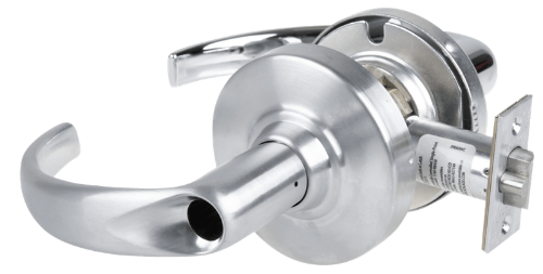 Picture of Schlage ALX80L SPA Grade 2 Storeroom Cylindrical Lock with Field Selectable Vandlgard, Sparta Lever, Conventional Less Cylinder