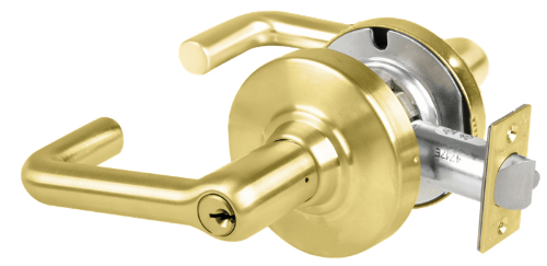 Picture of Schlage ALX50P TLR Grade 2 Office Cylindrical Lock with Field Selectable Vandlgard, Tubular Lever, Conventional Cylinder, Keyed 5