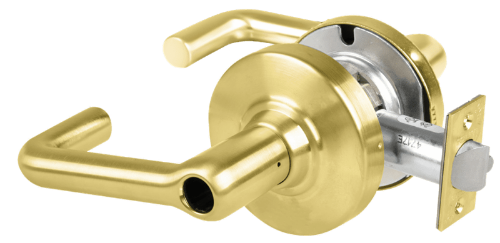 Picture of Schlage ALX53L TLR Grade 2 Entrance Cylindrical Lock with Field Selectable Vandlgard, Tubular Lever, Conventional Less Cylinder
