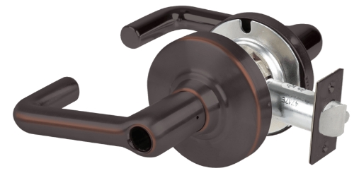 Picture of Schlage ALX53L TLR Grade 2 Entrance Cylindrical Lock with Field Selectable Vandlgard, Tubular Lever, Conventional Less Cylinder