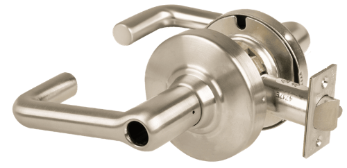 Picture of Schlage ALX80L TLR Grade 2 Storeroom Cylindrical Lock with Field Selectable Vandlgard, Tubular Lever, Conventional Less Cylinder