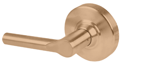 Picture of Schlage ALX170 BRW Grade 2 Dummy Cylindrical Lock with Field Selectable Vandlgard, Broadway Lever