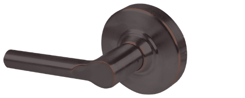 Picture of Schlage ALX170 BRW Grade 2 Dummy Cylindrical Lock with Field Selectable Vandlgard, Broadway Lever