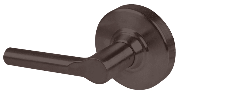 Picture of Schlage ALX172 BRW Grade 2 Double Dummy Cylindrical Lock with Field Selectable Vandlgard, Broadway Lever