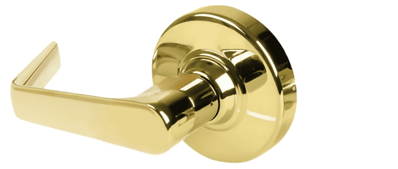 Picture of Schlage ALX170 SAT Grade 2 Dummy Cylindrical Lock with Field Selectable Vandlgard, Saturn Lever