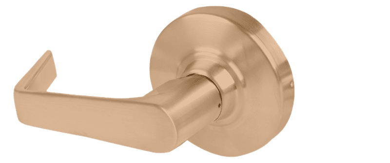 Picture of Schlage ALX170 SAT Grade 2 Dummy Cylindrical Lock with Field Selectable Vandlgard, Saturn Lever
