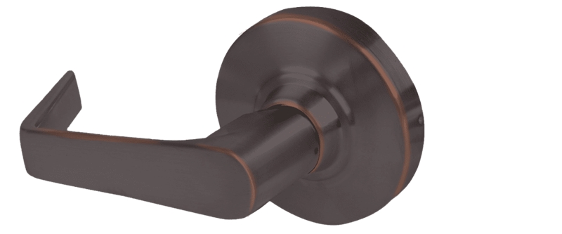 Picture of Schlage ALX170 SAT Grade 2 Dummy Cylindrical Lock with Field Selectable Vandlgard, Saturn Lever