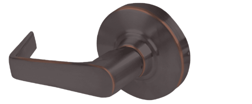 Picture of Schlage ALX170 SAT Grade 2 Dummy Cylindrical Lock with Field Selectable Vandlgard, Saturn Lever