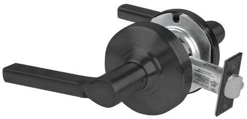 Picture of Schlage ALX10 LAT Grade 2 Passage Cylindrical Lock with Field Selectable Vandlgard, Latitude Lever