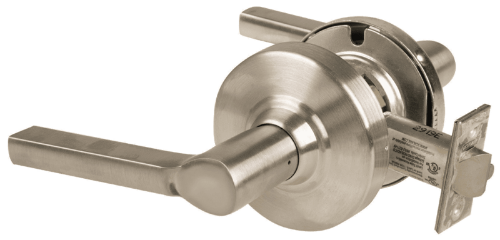 Picture of Schlage ALX10 LAT Grade 2 Passage Cylindrical Lock with Field Selectable Vandlgard, Latitude Lever