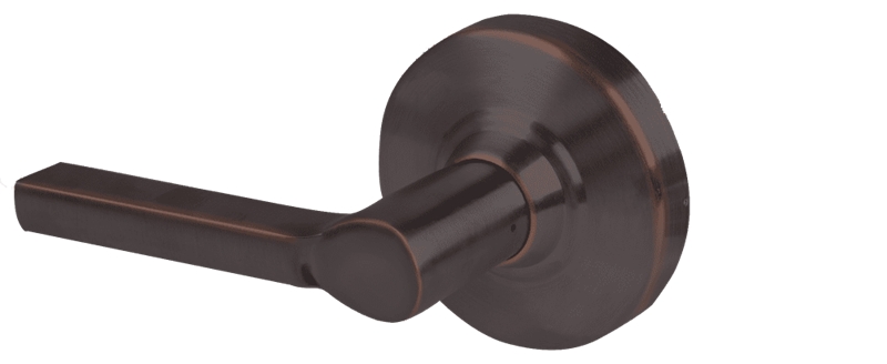 Picture of Schlage ALX170 LAT Grade 2 Dummy Cylindrical Lock with Field Selectable Vandlgard, Latitude Lever