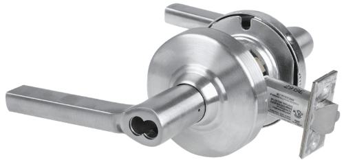 Picture of Schlage ALX50B LAT Grade 2 Office Cylindrical Lock with Field Selectable Vandlgard, Latitude Lever, SFIC Less Core