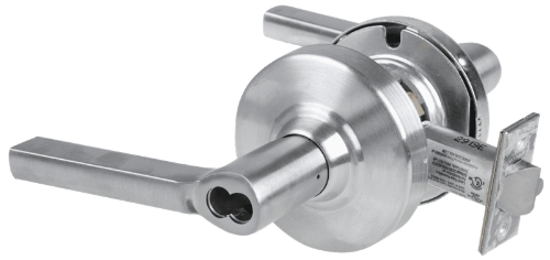 Picture of Schlage ALX50J LAT Grade 2 Office Cylindrical Lock with Field Selectable Vandlgard, Latitude Lever, FSIC Less Core