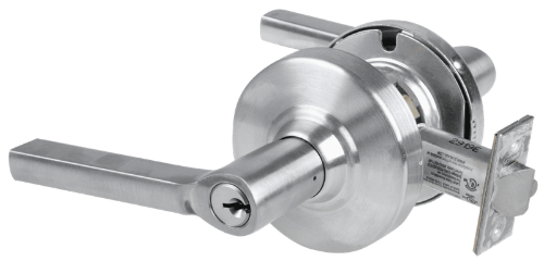 Picture of Schlage ALX50P LAT Grade 2 Office Cylindrical Lock with Field Selectable Vandlgard, Latitude Lever, Conventional Cylinder, Keyed 5