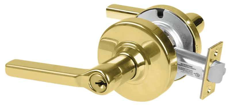 Picture of Schlage ALX50P LAT Grade 2 Office Cylindrical Lock with Field Selectable Vandlgard, Latitude Lever, Conventional Cylinder, Keyed 5