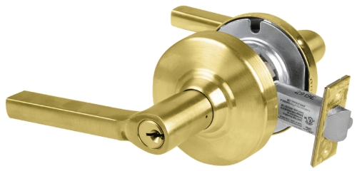 Picture of Schlage ALX50P LAT Grade 2 Office Cylindrical Lock with Field Selectable Vandlgard, Latitude Lever, Conventional Cylinder, Keyed 5