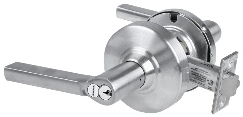 Picture of Schlage ALX50R LAT Grade 2 Office Cylindrical Lock with Field Selectable Vandlgard, Latitude Lever, FSIC Core