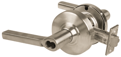 Picture of Schlage ALX53B LAT Grade 2 Entrance Cylindrical Lock with Field Selectable Vandlgard, Latitude Lever, SFIC Less Core