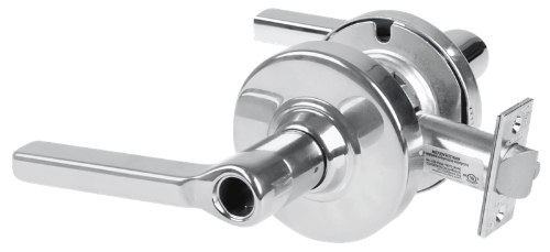Picture of Schlage ALX53P LAT Grade 2 Entrance Cylindrical Lock with Field Selectable Vandlgard, Latitude Lever, Conventional Cylinder, Keyed 5