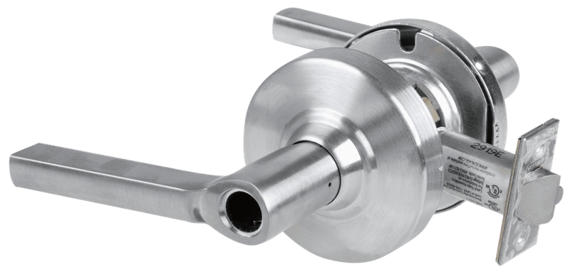 Picture of Schlage ALX53P LAT Grade 2 Entrance Cylindrical Lock with Field Selectable Vandlgard, Latitude Lever, Conventional Cylinder, Keyed 5