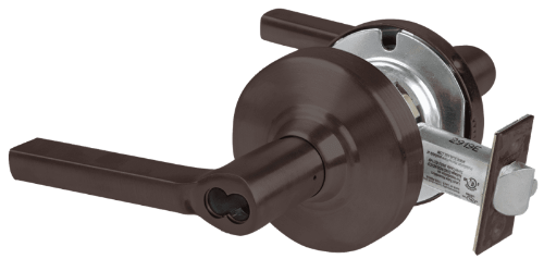 Picture of Schlage ALX80B LAT Grade 2 Storeroom Cylindrical Lock,  Latitude Lever, Non-handed, Sfic Less Core