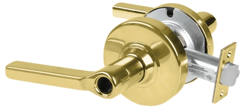 Picture of Schlage ALX80L LAT Grade 2 Storeroom Cylindrical Lock with Field Selectable Vandlgard, Latitude Lever, Conventional Less Cylinder