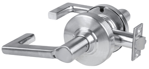 Picture of Schlage ALX10 LON Grade 2 Passage Cylindrical Lock with Field Selectable Vandlgard, Longitude Lever, Non-Keyed