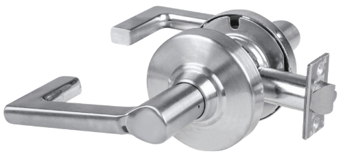 Picture of Schlage ALX10 LON Grade 2 Passage Cylindrical Lock with Field Selectable Vandlgard, Longitude Lever, Non-Keyed