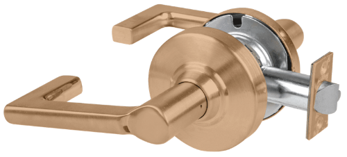 Picture of Schlage ALX10 LON Grade 2 Passage Cylindrical Lock with Field Selectable Vandlgard, Longitude Lever, Non-Keyed