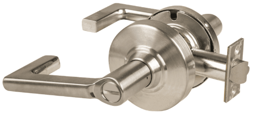 Picture of Schlage ALX40 LON Grade 2 Privacy Cylindrical Lock with Field Selectable Vandlgard, Longitude Lever, Non-Keyed