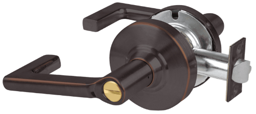 Picture of Schlage ALX40 LON Grade 2 Privacy Cylindrical Lock with Field Selectable Vandlgard, Longitude Lever, Non-Keyed