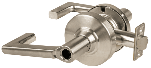 Picture of Schlage ALX50L LON Grade 2 Office Cylindrical Lock with Field Selectable Vandlgard, Longitude Lever, Conventional Less Cylinder