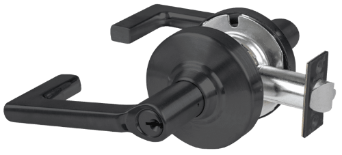 Picture of Schlage ALX53P LON Grade 2 Entrance Cylindrical Lock with Field Selectable Vandlgard, Longitude Lever, Conventional Cylinder, Keyed 5