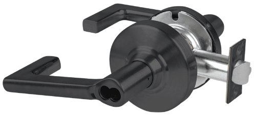 Picture of Schlage ALX70B LON Grade 2 Classroom Cylindrical Lock with Field Selectable Vandlgard, Longitude Lever, SFIC Less Core