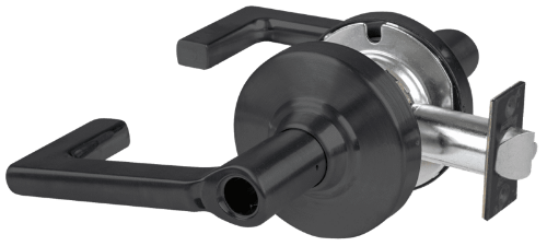 Picture of Schlage ALX70L LON Grade 2 Classroom Cylindrical Lock with Field Selectable Vandlgard, Longitude Lever, Conventional Less Cylinder