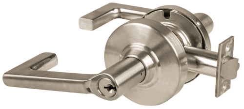 Picture of Schlage ALX70P LON Grade 2 Classroom Cylindrical Lock with Field Selectable Vandlgard, Longitude Lever, Conventional Cylinder, Keyed 5
