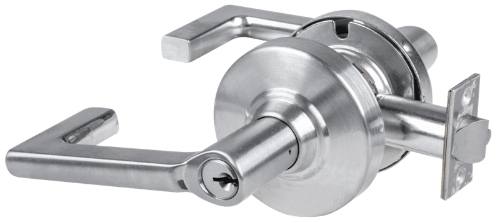 Picture of Schlage ALX70P LON Grade 2 Classroom Cylindrical Lock with Field Selectable Vandlgard, Longitude Lever, Conventional Cylinder, Keyed 5