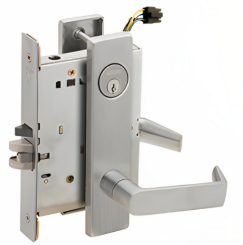 Picture of Schlage L9092EL-06  Mortise Lock, Electrically lock/unlock outside lever W/Cylinder outside - Fail Safe