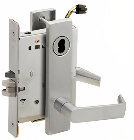 Picture of Schlage L9092EL-06  Mortise Lock, Electrically lock/unlock outside lever W/Cylinder outside - Fail Safe