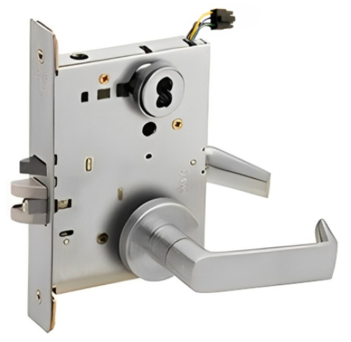 Picture of Schlage L9092EL-06  Mortise Lock, Electrically lock/unlock outside lever W/Cylinder outside - Fail Safe