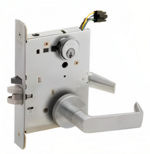 Picture of Schlage L9092EL-06  Mortise Lock, Electrically lock/unlock outside lever W/Cylinder outside - Fail Safe