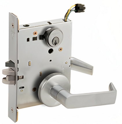 Picture of Schlage L9092EL-06  Mortise Lock, Electrically lock/unlock outside lever W/Cylinder outside - Fail Safe
