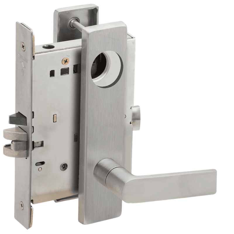 Picture of Schlage L9080 01 Mortise Storeroom Lock, Field Reversible
